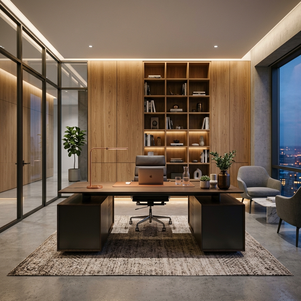 Modern office interior design in Navi Mumbai